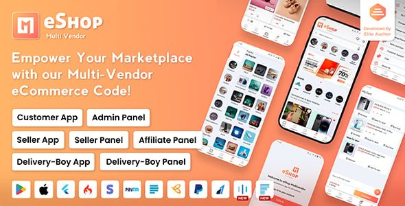 eShop Flutter Marketplace Template