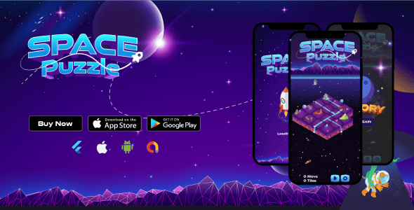 Space Puzzle - Flutter Mobile Game