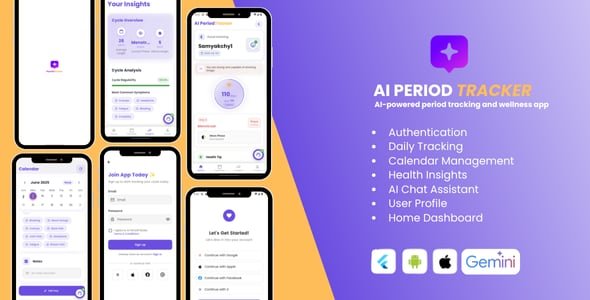 Ai Period Tracker - AI-powered wellness app