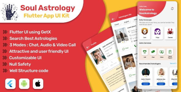 SoulAstrology Flutter Horoscope App Template