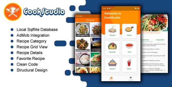 Cookstudio Flutter App