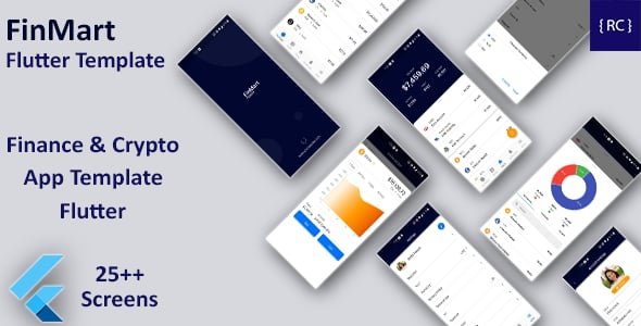 Crypto App Android + Crypto App iOS Template | FinMart
