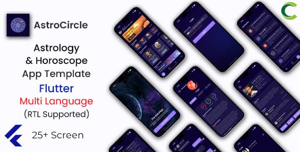 AstroCircle Flutter Horoscope App Template
