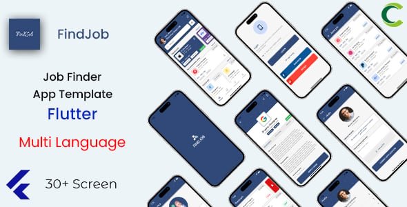 FindJob Multi-Language Flutter App