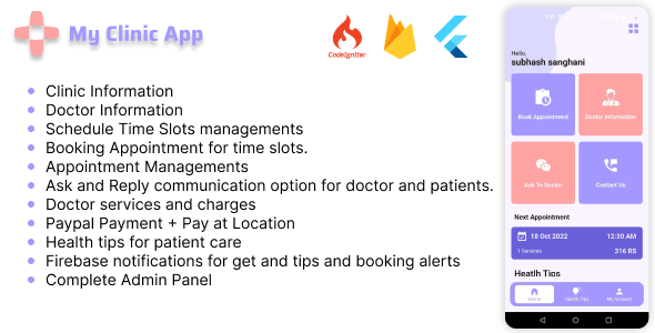 Personal Clinic App for Doctor