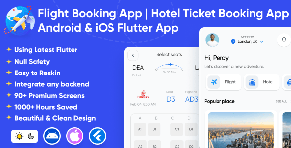 Flight Booking App Hotel Ticket Booking App Flight Ticket Booking App Android iOS