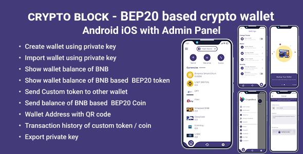 CryptoBlock Multi-Wallet Crypto App Template