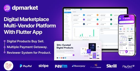 Dpmarket Flutter Template