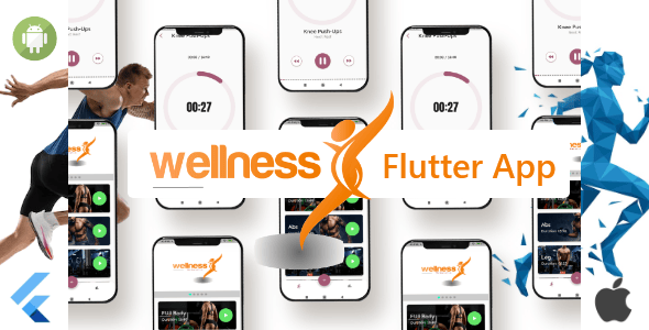 WellNess - Flutter Offline Fitness & Workout App