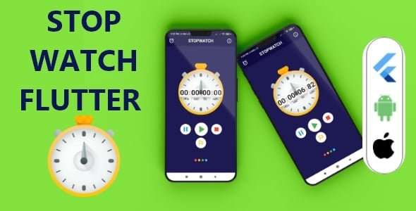 Stopwatch Flutter App with AdMob