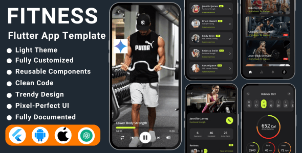 AI Fitness Tracker Flutter App