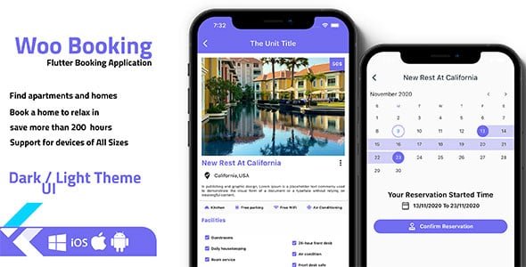Flutter Booking App Template for Service Professionals