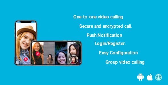 AeroMeet - Flutter Video Conference And One to One chat App for Android And iOS