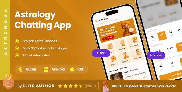 2 App Template | Astrology Chatting & Horoscope Consultation App