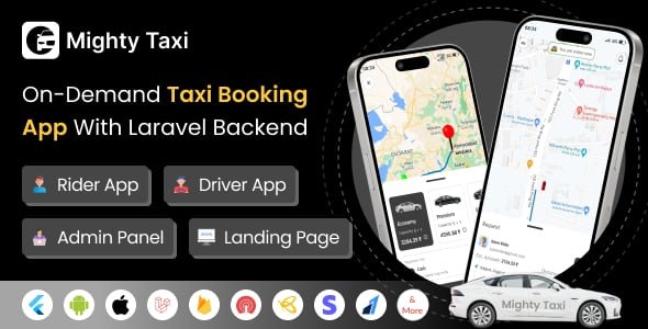 Taxi - Flutter Online Taxi Booking App