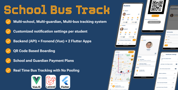 SchoolBusTrack - Multi School Bus Tracking System