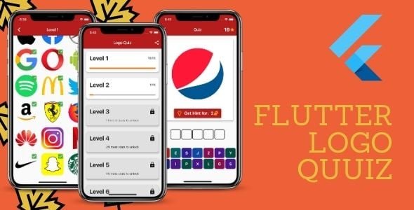 Flutter Logo Quiz App.