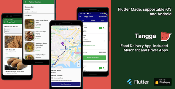 Tangga Food Delivery Apps Flutter Made
