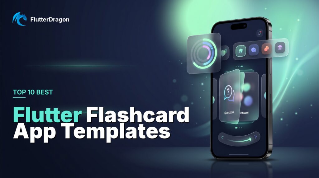 Top 10 Best Flutter Flashcard App Templates